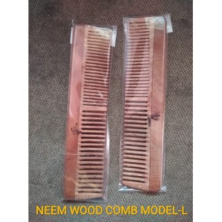 Neem Wood Comb - Model L
