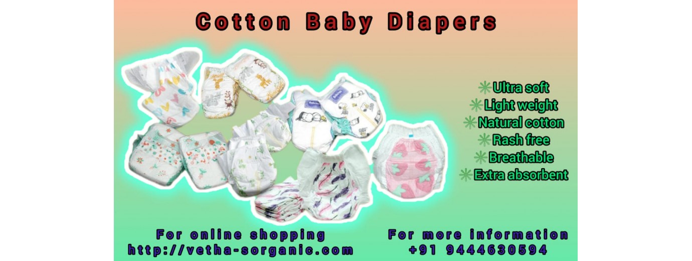 Organic-Cotton baby-diapers