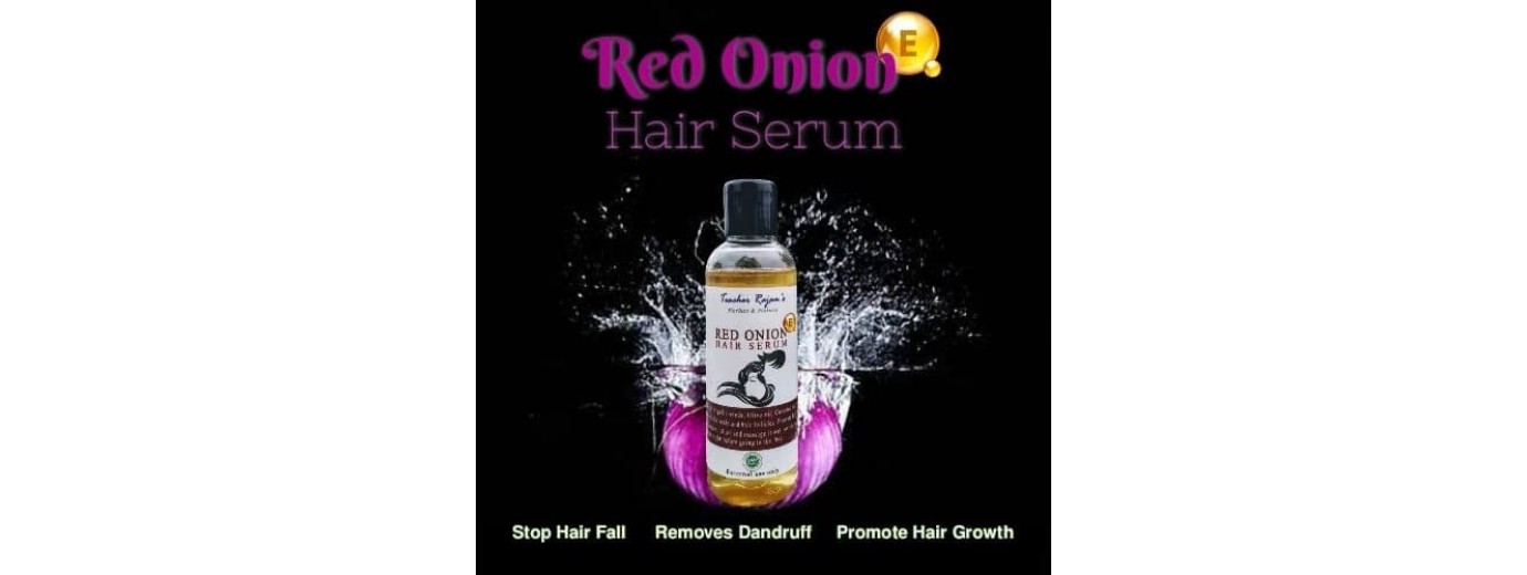 Natural-Red onion-Hair serum
